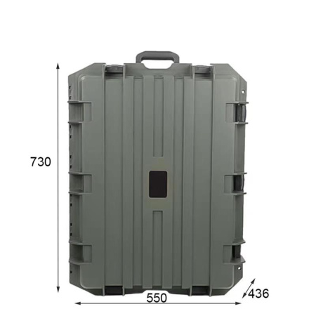 Кейс S-717 (650х480х380мм) ударопрочный, ip67
