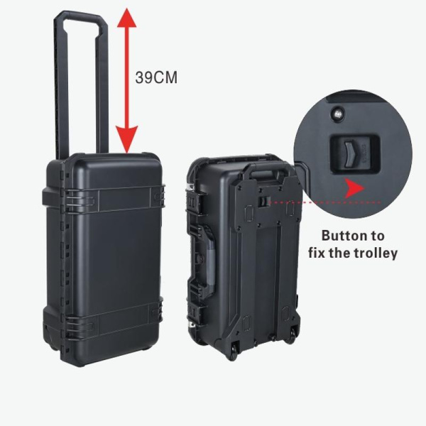 Кейс S-022 (517х295х188мм) ударопрочный, ip67