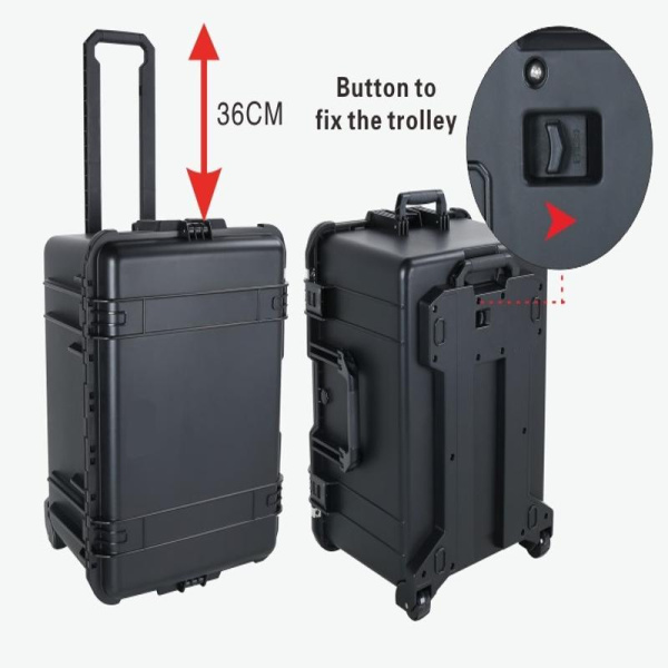 Кейс S-028 (570х440х360мм) ударопрочный, ip67