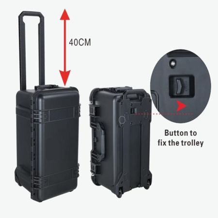 Кейс S-023 (517х295х285мм) ударопрочный, ip67